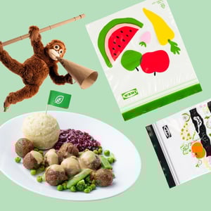 오숭이, 이스타드, 미트볼