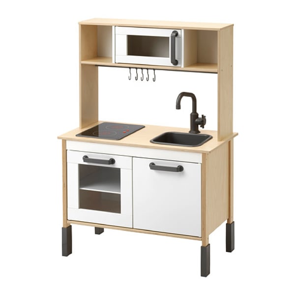 A birch DUKTIG play kitchen
