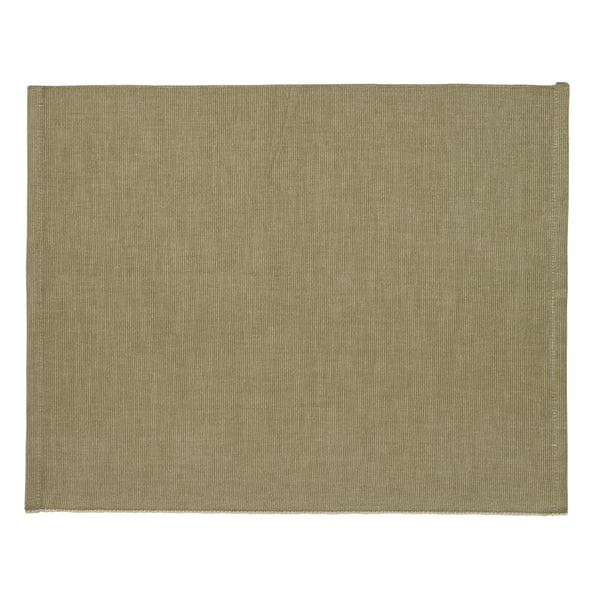 SVARTSENAP スヴァルトセーナプ ランチョンマット, ライトベージュグリーン