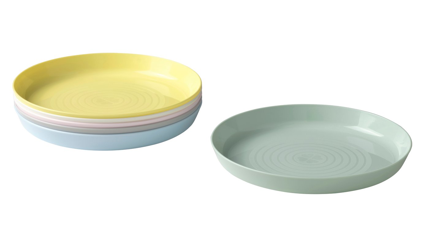 IKEA KALAS tallrik, mixade färger