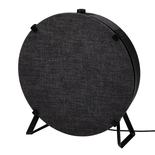 A black/smart STARKVIND air purifier in the NA