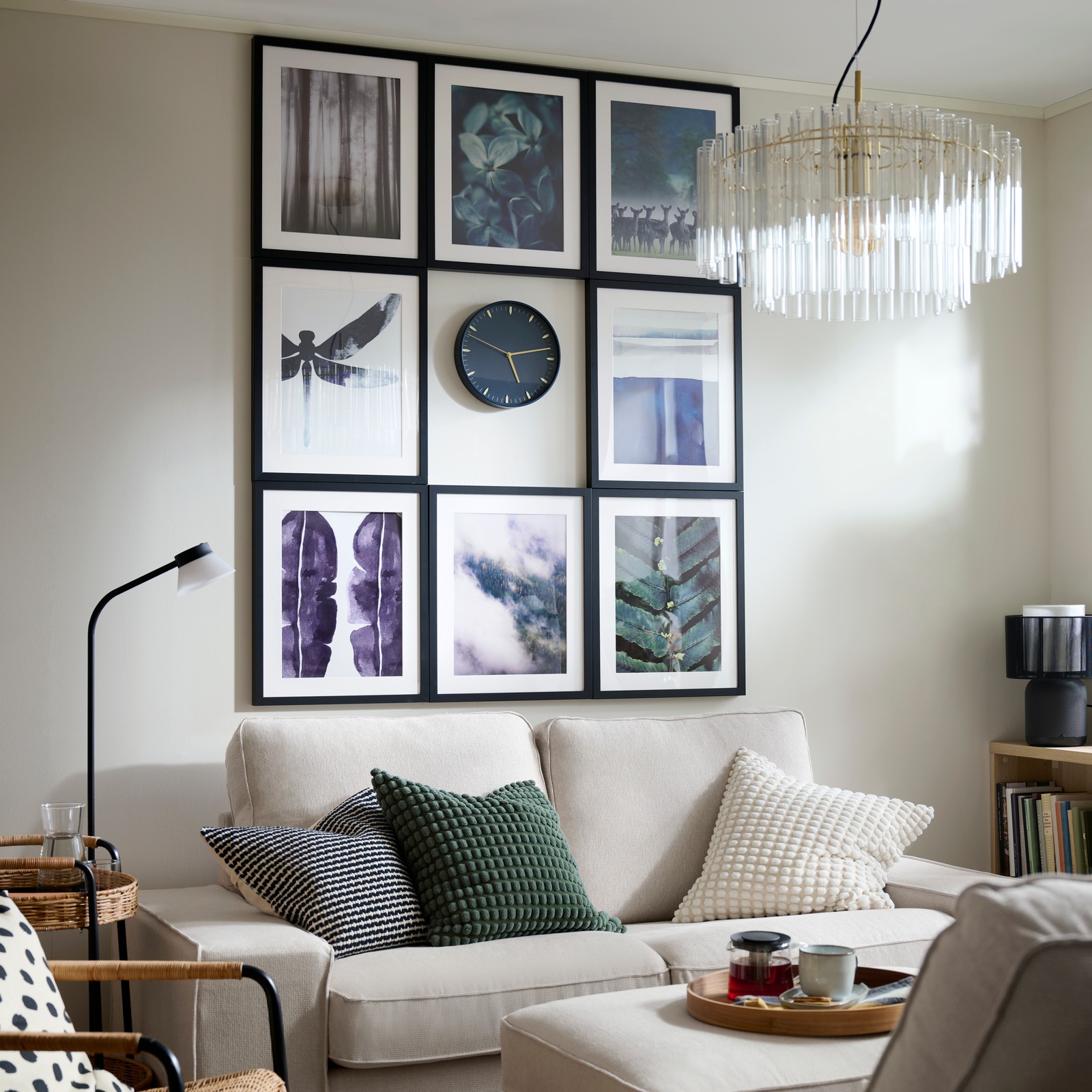 Tips on decorating with wall clocks and art IKEA US