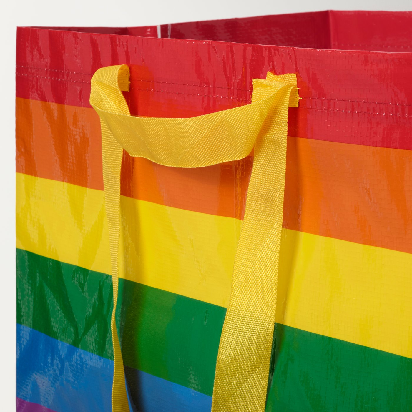 A multicolour STORSTOMMA carrier bag, large in the NA