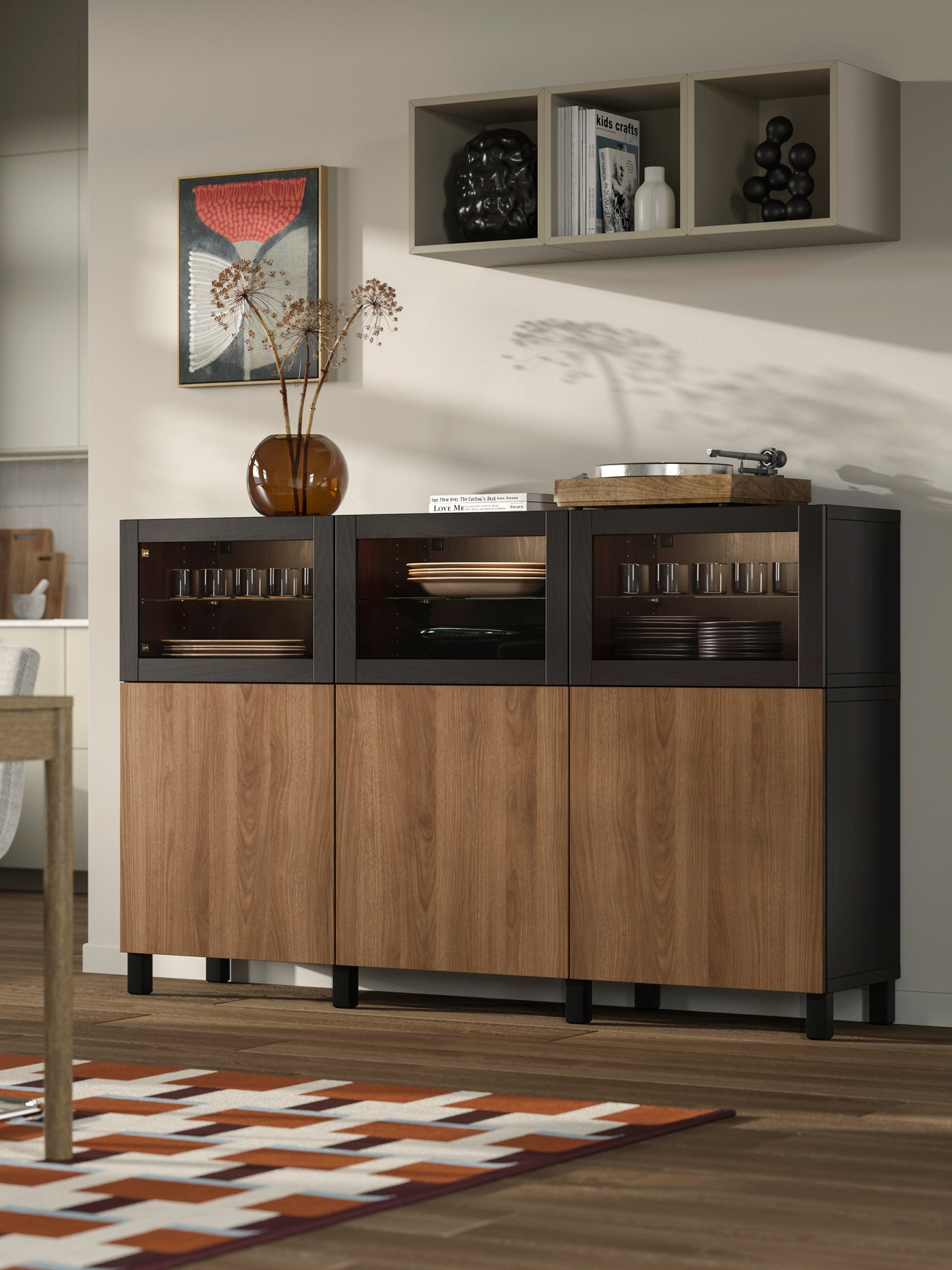 Sideboard and console tables