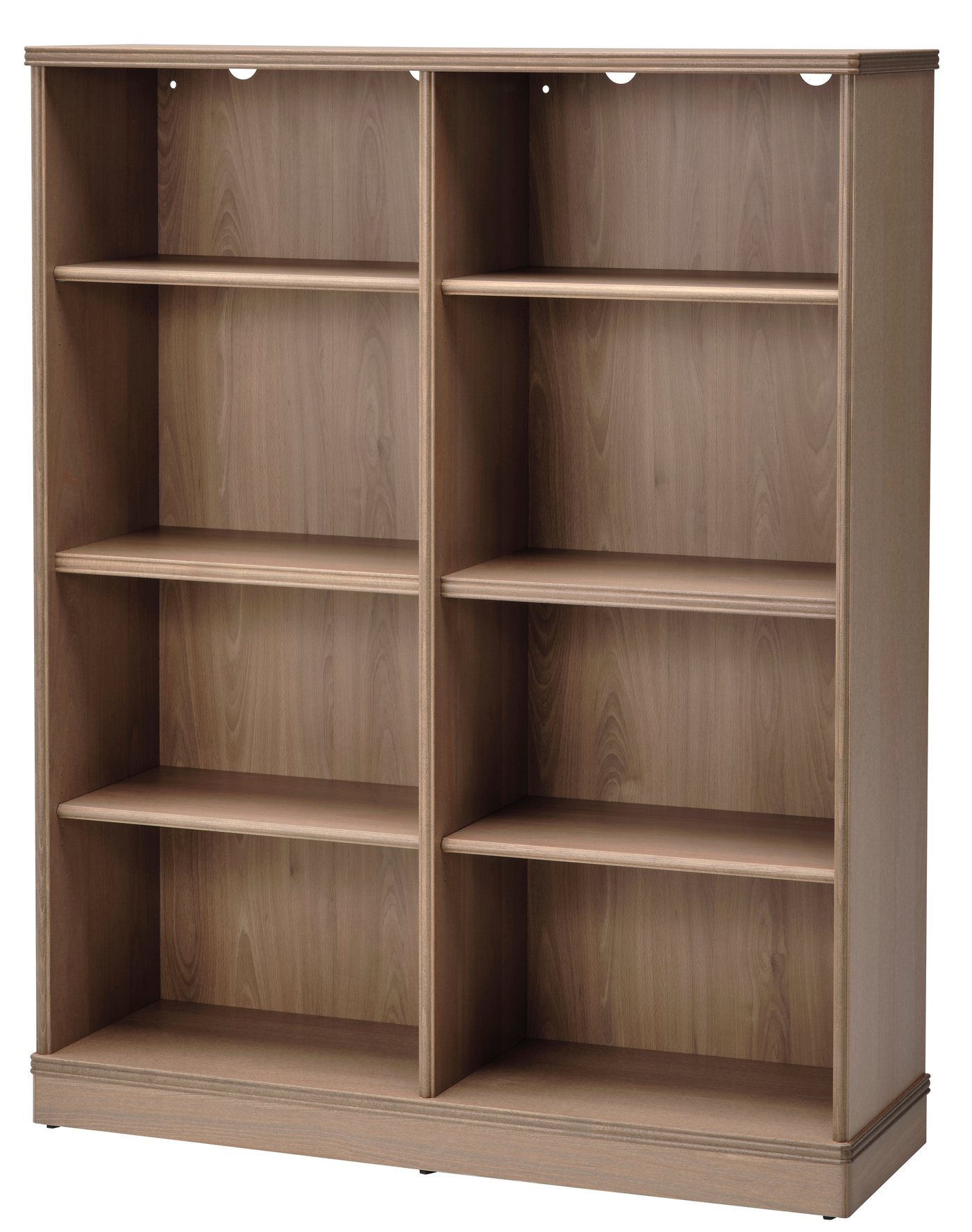 IKEA LANESUND bokhylla, gråbrun, 121x37x152 cm