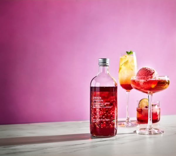 A DRYCK LINGON lingonberry syrup