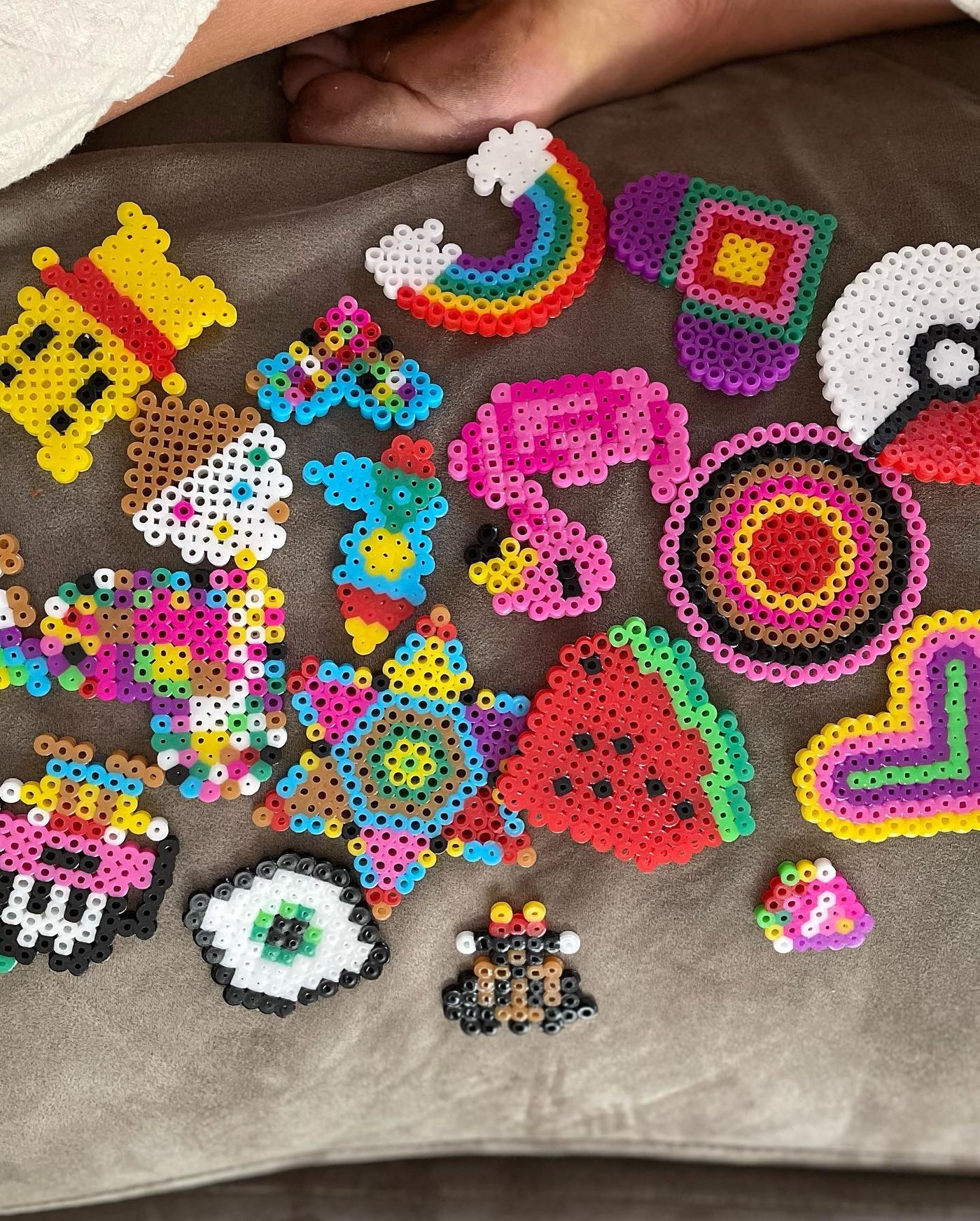 PYSSLA Beads, mixed colours assorted colours, 600 g - IKEA