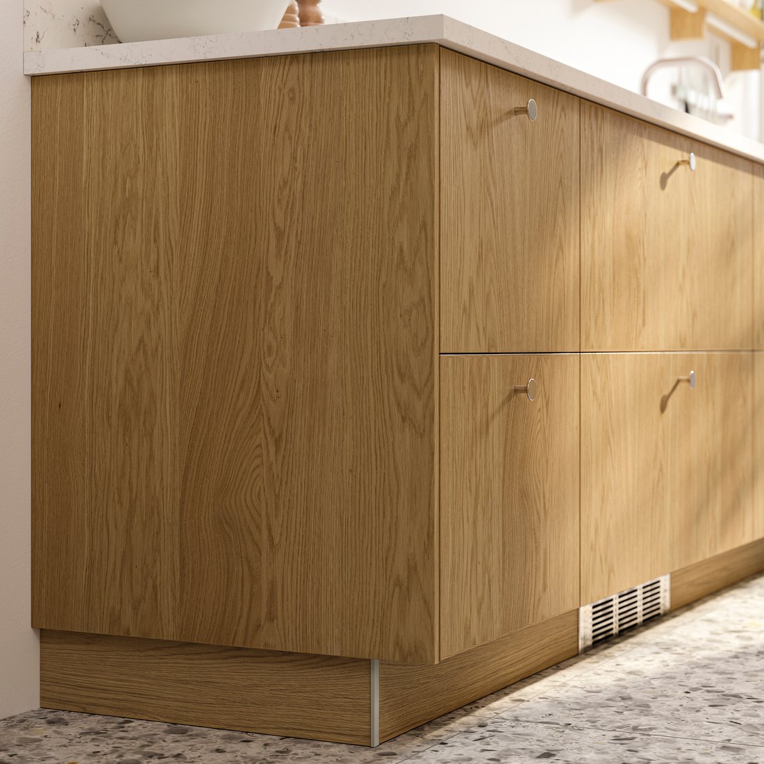 Oak Veneer Kitchen Cabinet Fronts SINARP IKEA CA oak-veneer-kitchen-cabinet-fronts-sinarp-ikea-ca