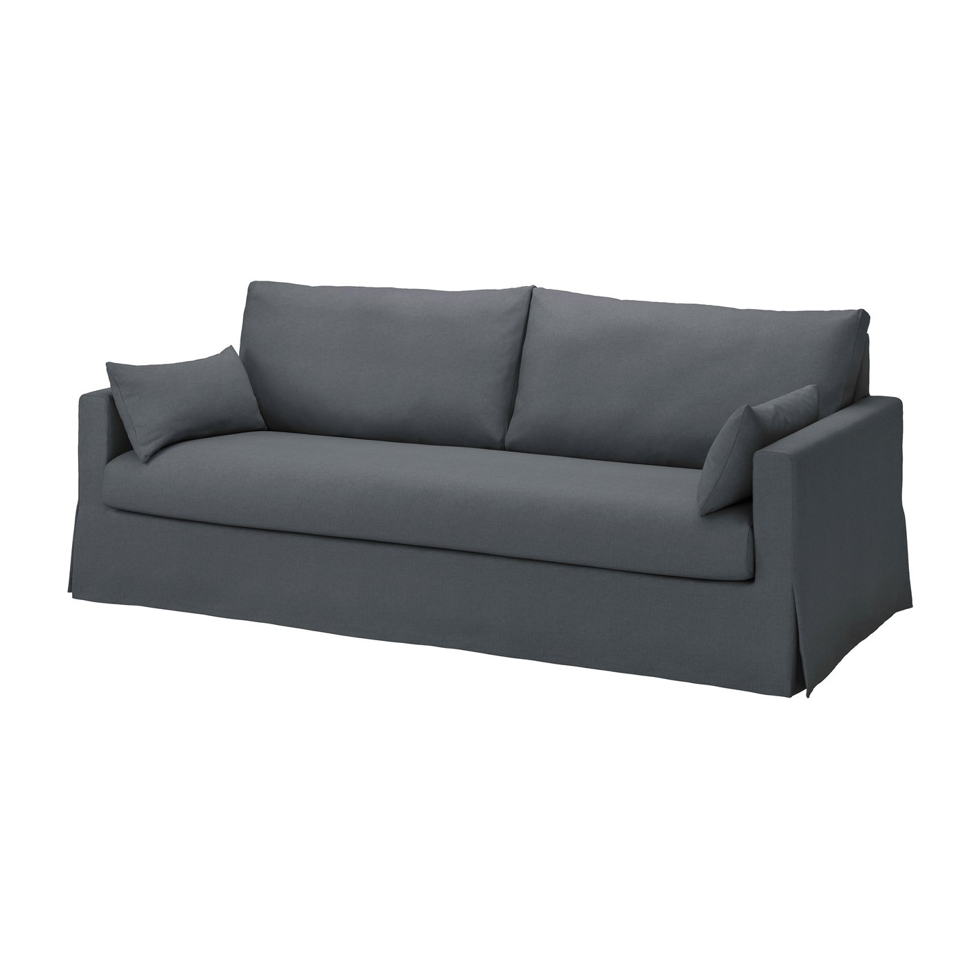 IKEA HYLTARP klädsel till 3-sitssoffa, gransel grå