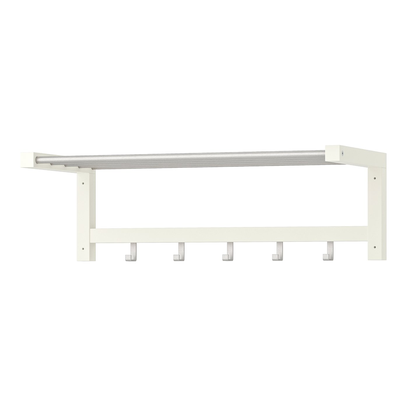 IKEA TJUSIG hatthylla, vit, 79 cm