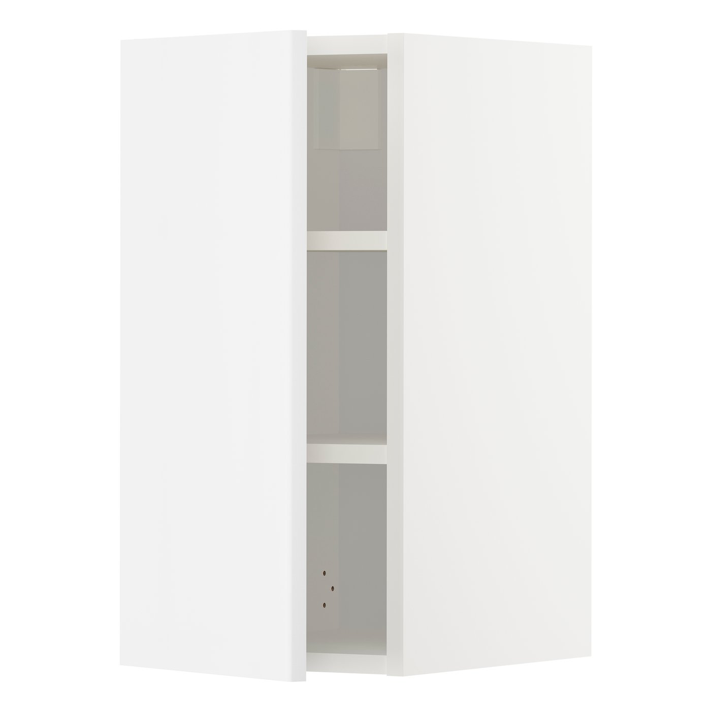 IKEA METOD väggskåp med hyllplan, vit/ringhult vit, 30x60 cm