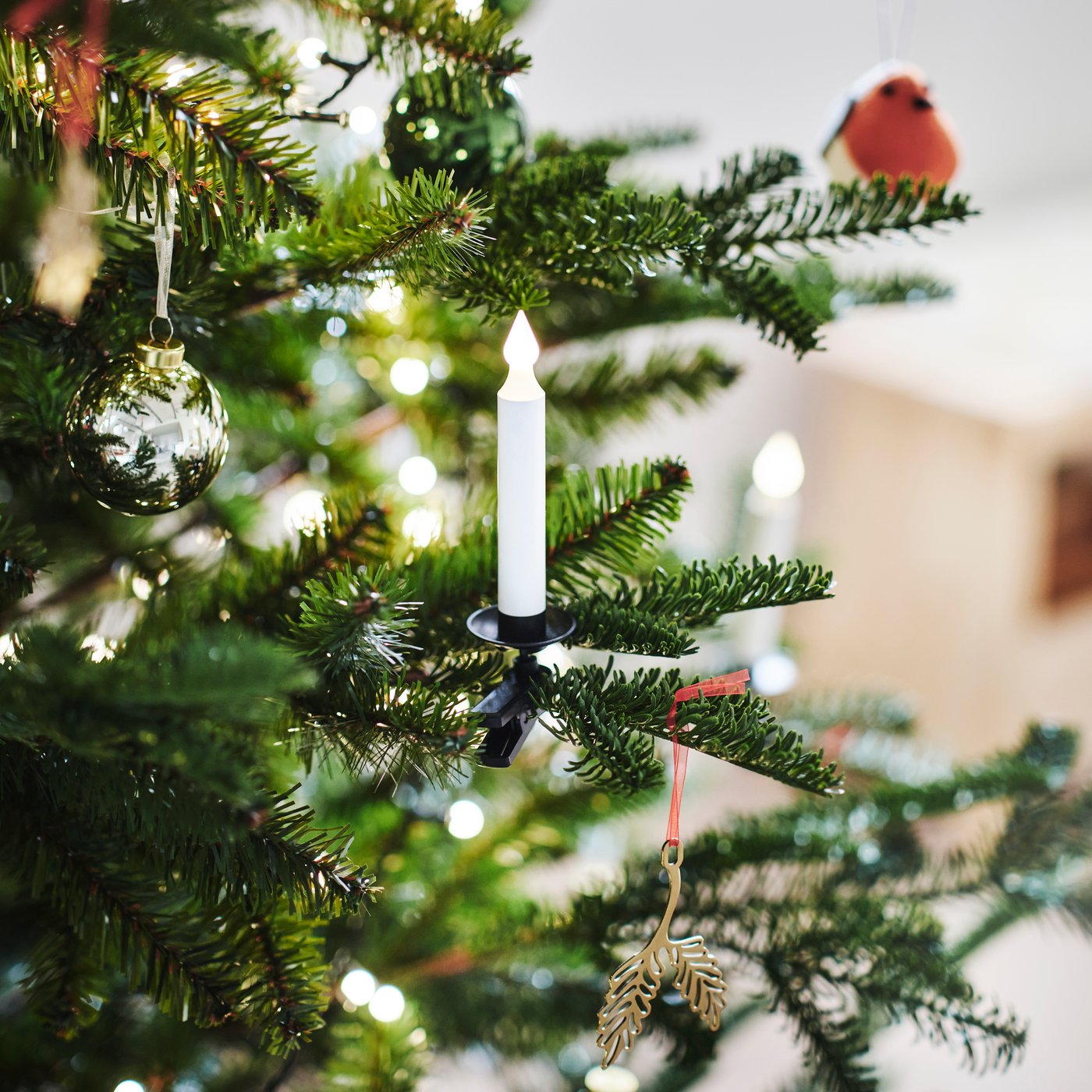 A bird multicolour VINTERFINT tree ornament