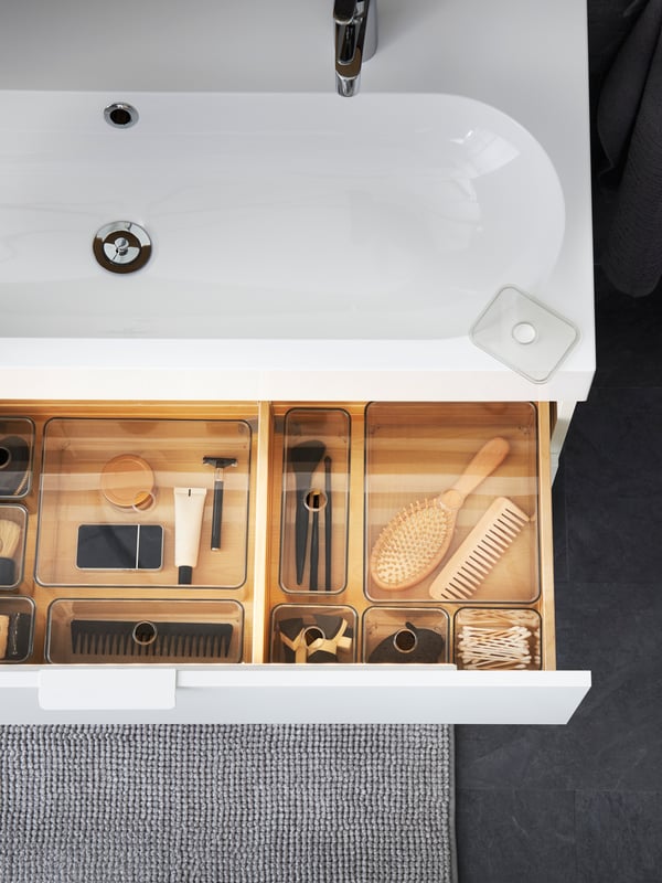 Una caja para cada accesorio de baño - IKEA
