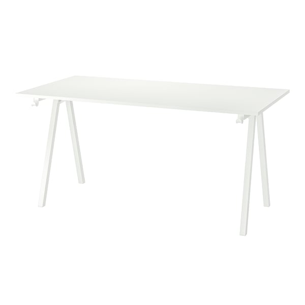 A white TROTTEN desk in the NA