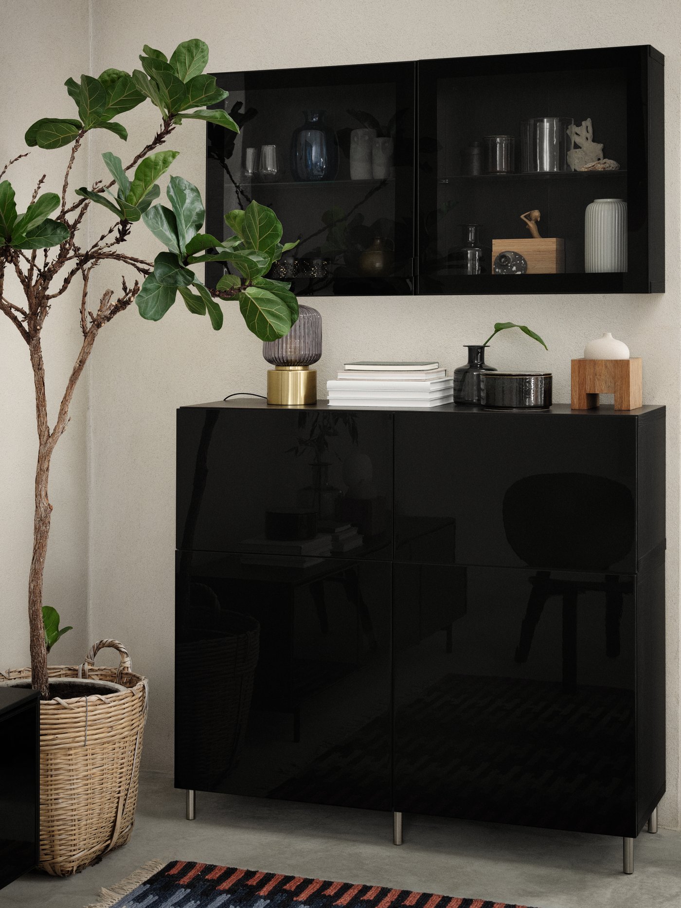 Un vase gris PEPPARKORN