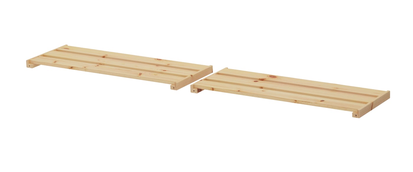 IKEA HEJNE hyllplan, barrträ, 77x28 cm