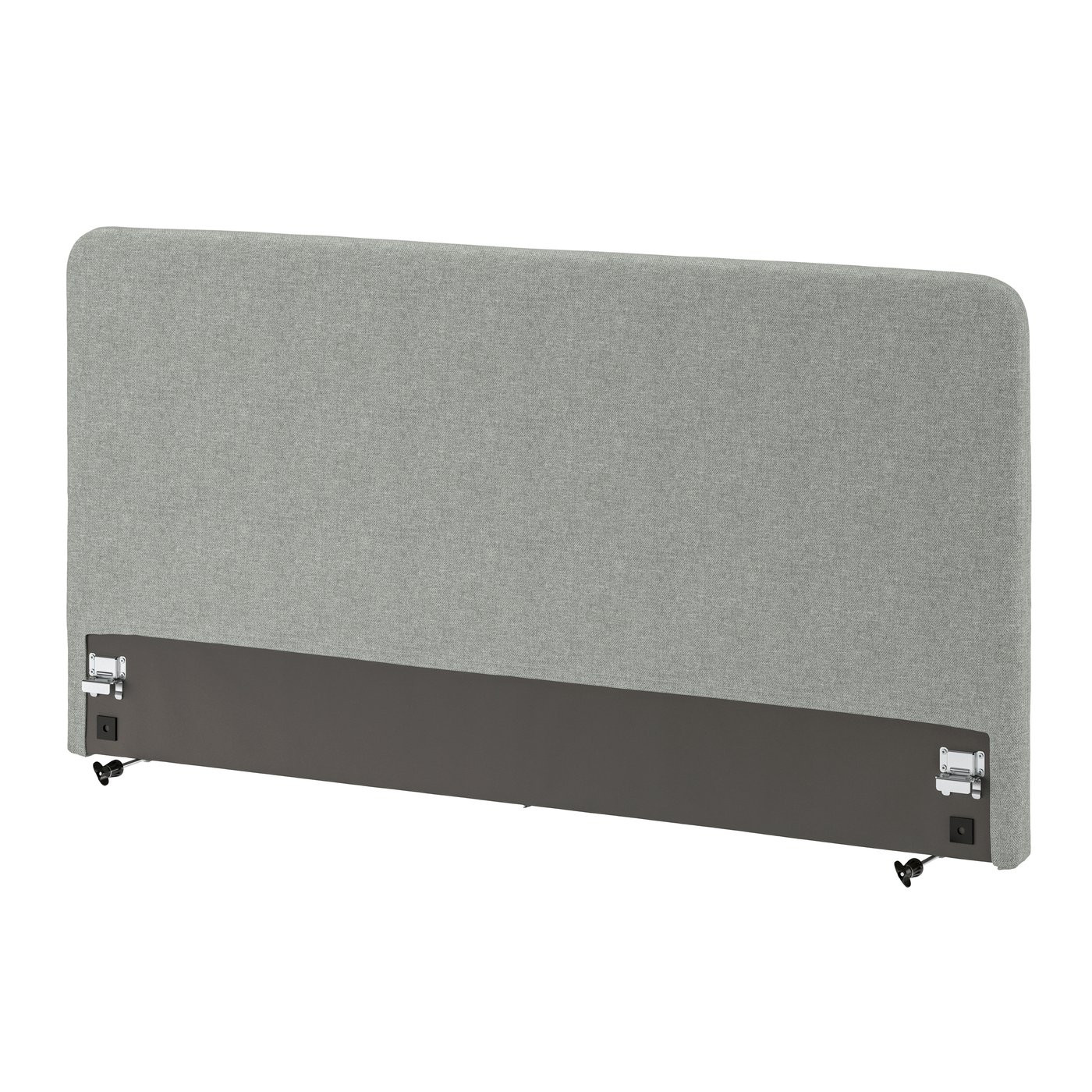 IKEA LJUSFJÄLLET sänggavel, inkl ben/tibbleby beige/grå, 180 cm