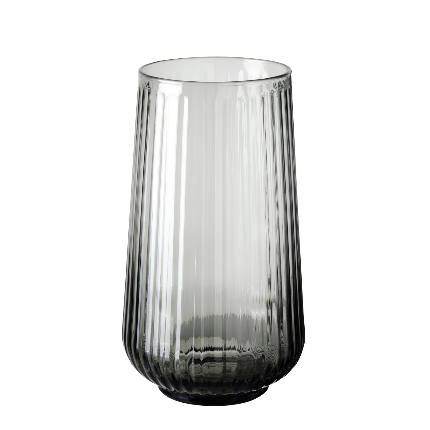 IKEA GRADVIS vas, grå, 19 cm