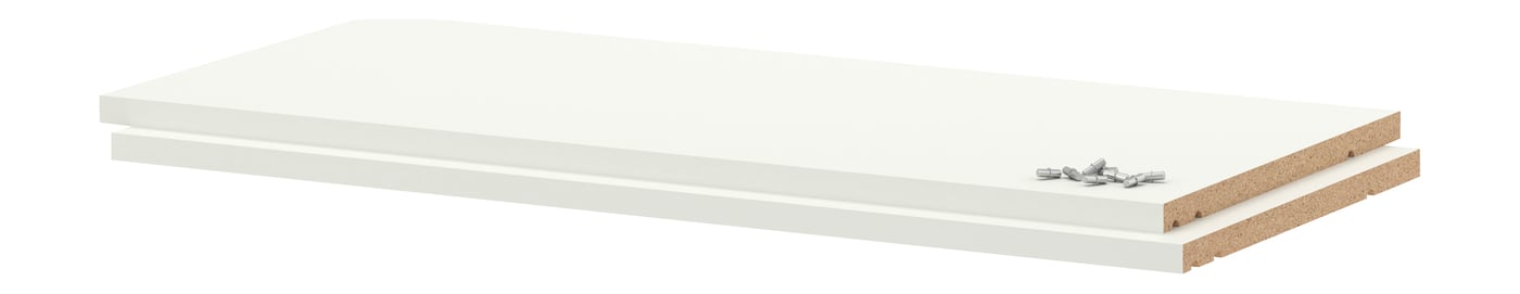 IKEA UTRUSTA hyllplan, vit, 80x37 cm