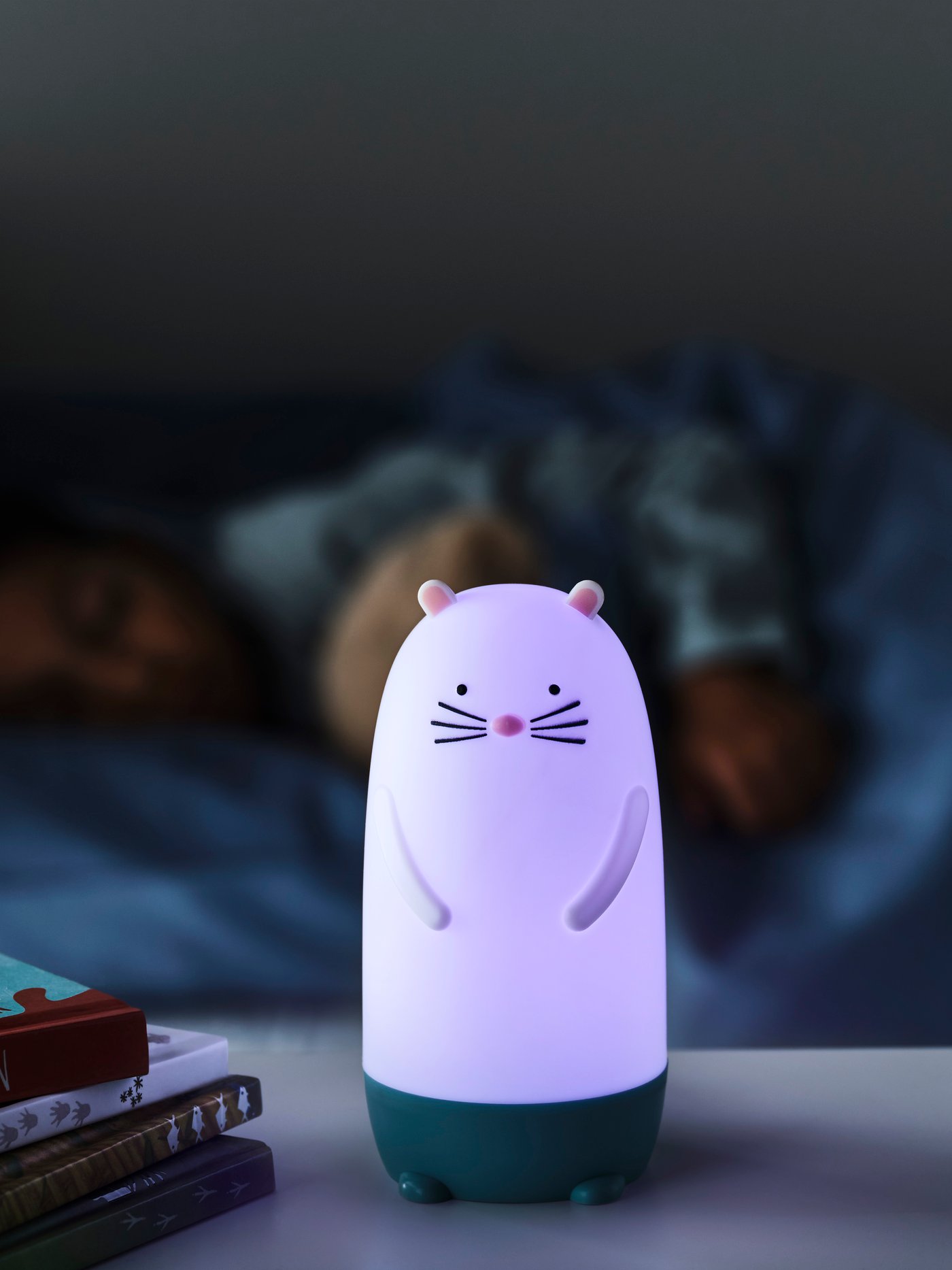 An otter-shaped multicolour SPIKEN LED night light