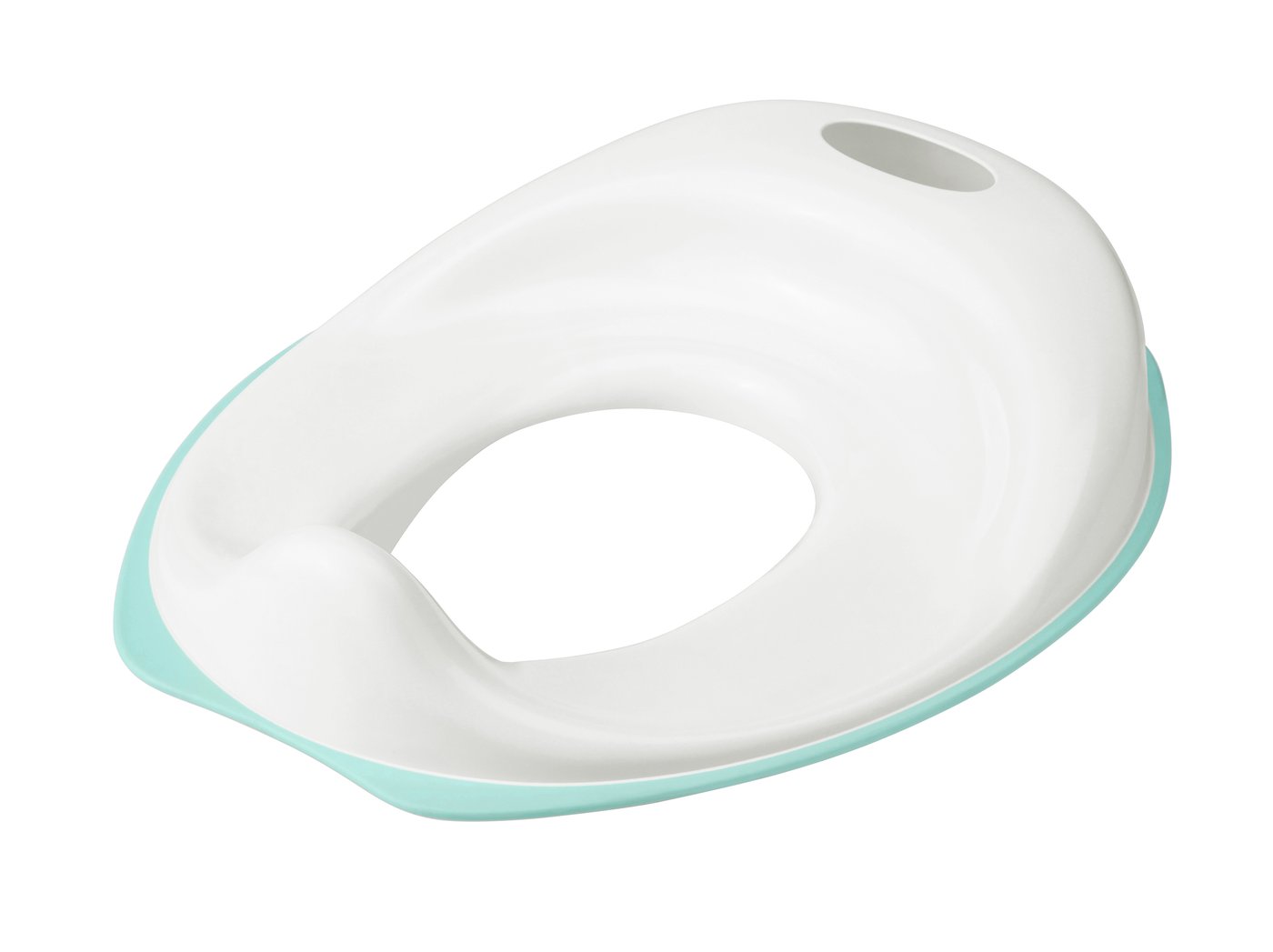 IKEA TOSSIG toalettsits, vit/turkos