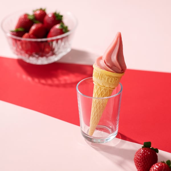 ストロベリーソフトクリーム