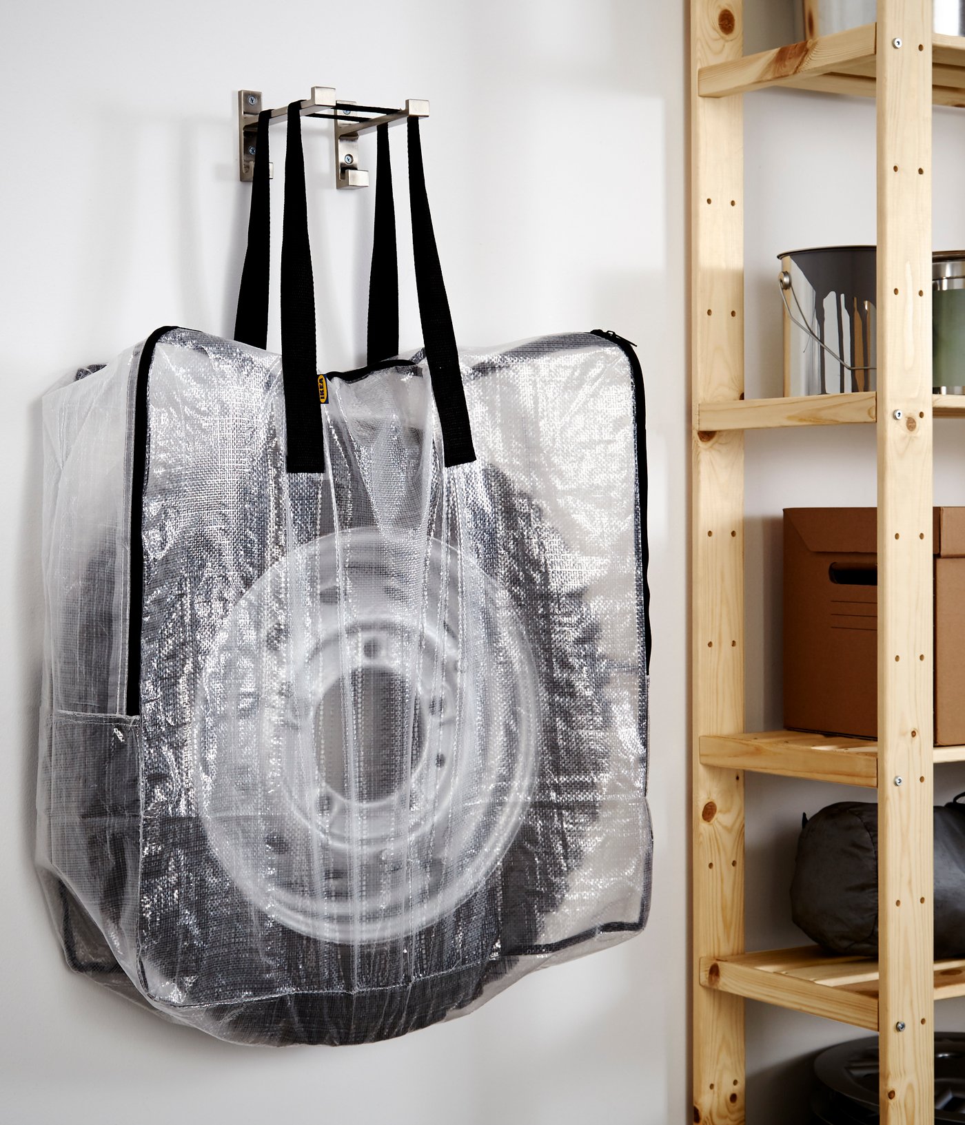 A transparent DIMPA storage bag