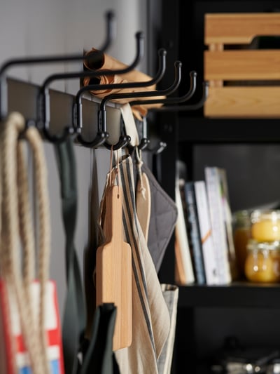 Resourceful storage room in a pantry - IKEA