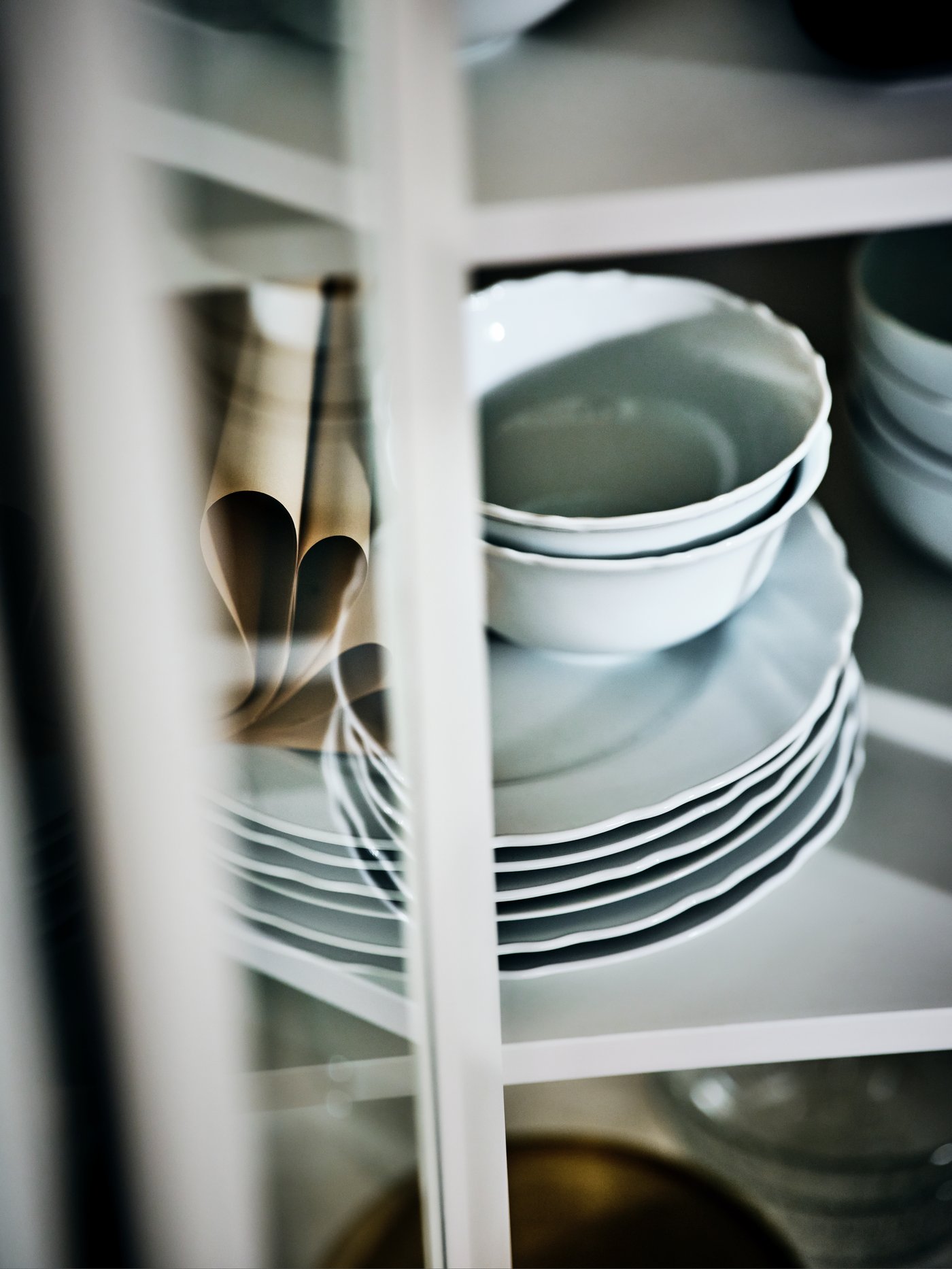A white UPPLAGA bowl