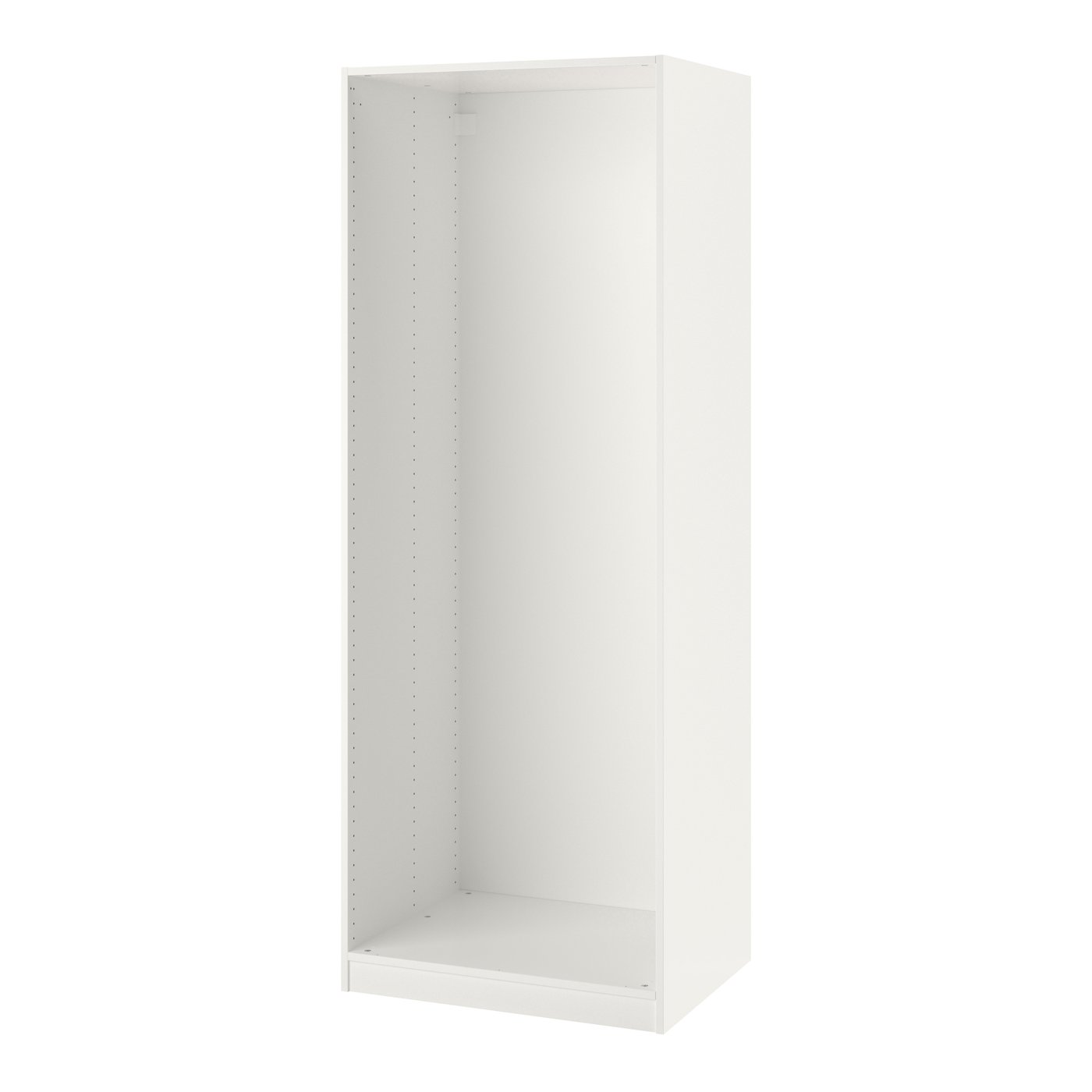 IKEA PAX garderobsstomme, vit, 75x58x201 cm