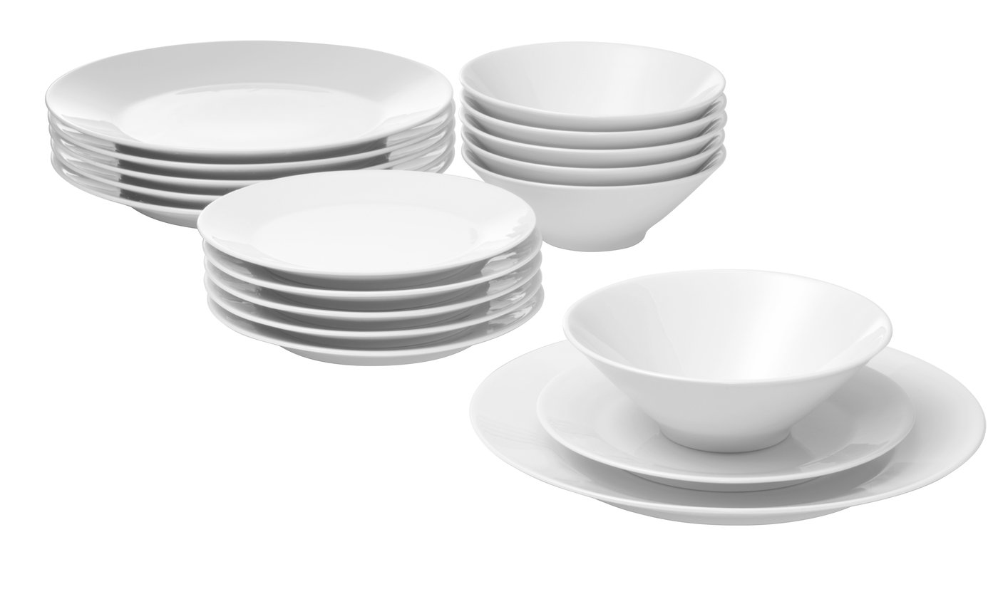 IKEA 365+ servis 18 delar, vit