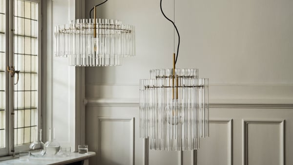 Two STOCKHOLM 2025 ceiling lights.