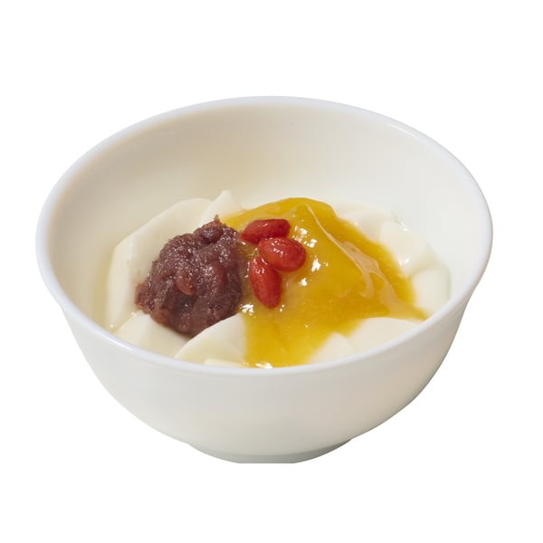 トウファ風 マンゴー杏仁豆腐 