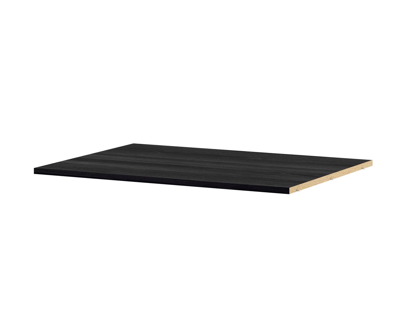 IKEA UTRUSTA hyllplan för bänkhörnskåp, trämönstrad svart, 88 cm