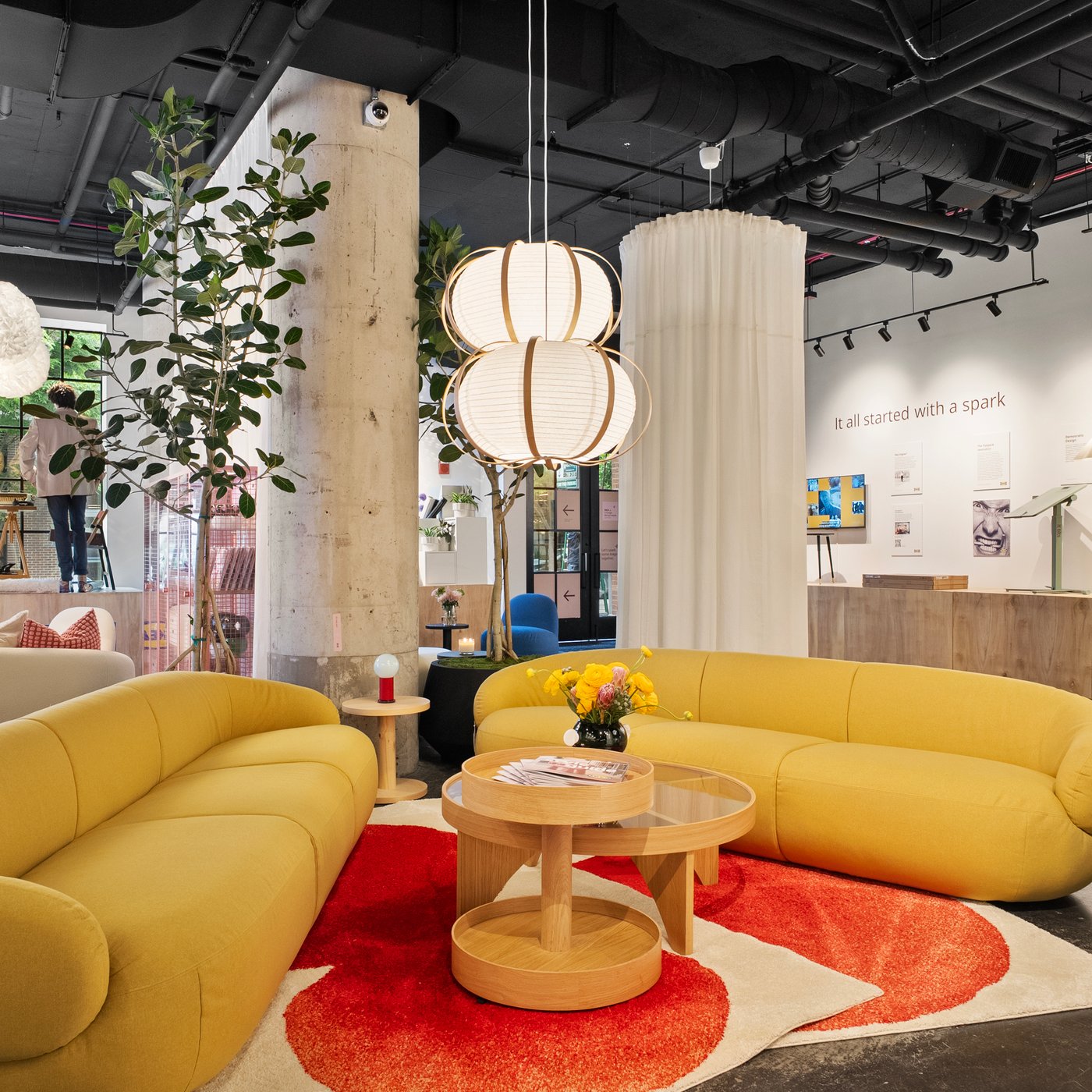 room setting at Design Days