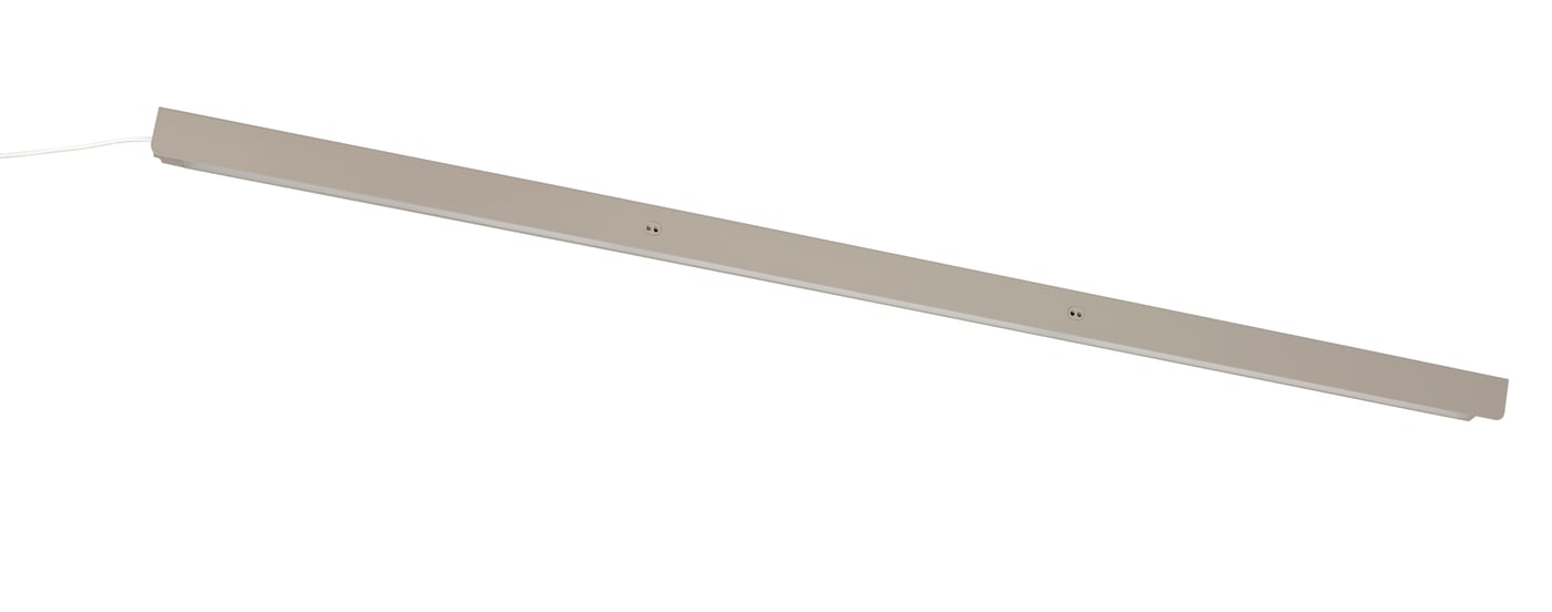 IKEA ÖVERSIDAN LED ljuslist för garderob m sensor, dimbar gråbeige, 96 cm