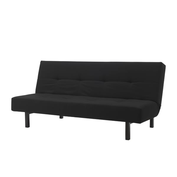 A Knisa black BALKARP sofa-bed