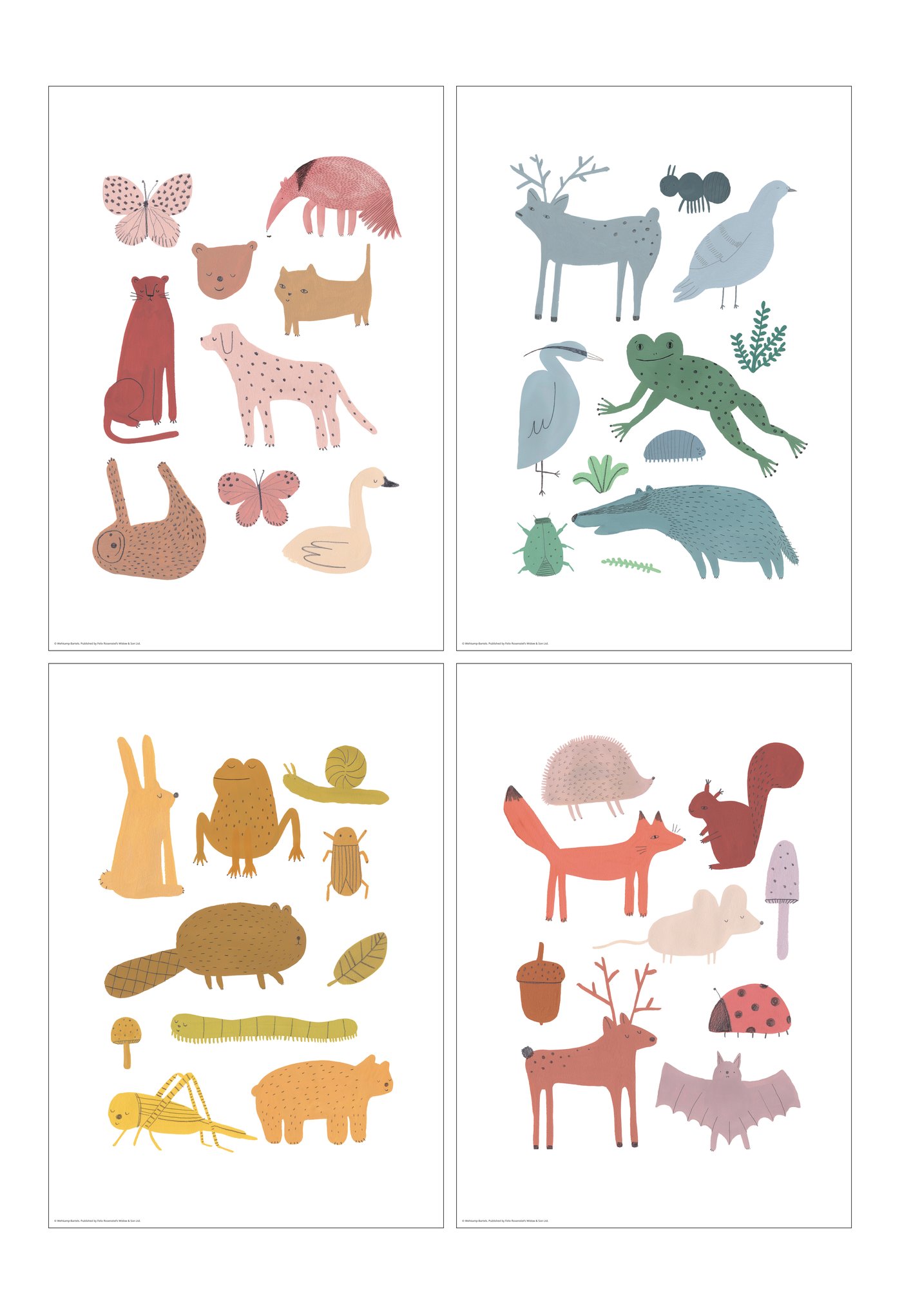 IKEA BILD poster, skogsroligt, 21x30 cm, bild