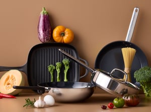 Baterías  y ollas de cocina