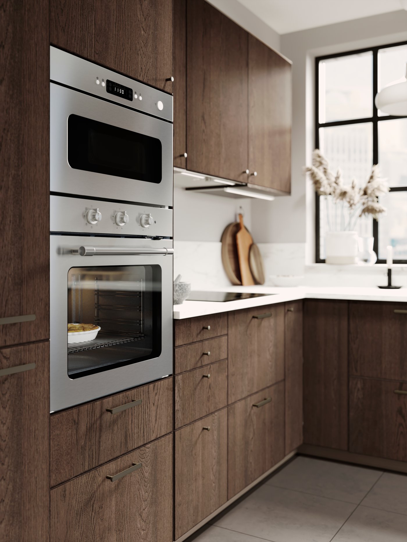 Nerezová horkovzdušná trouba IKEA 300 MATTRADITION