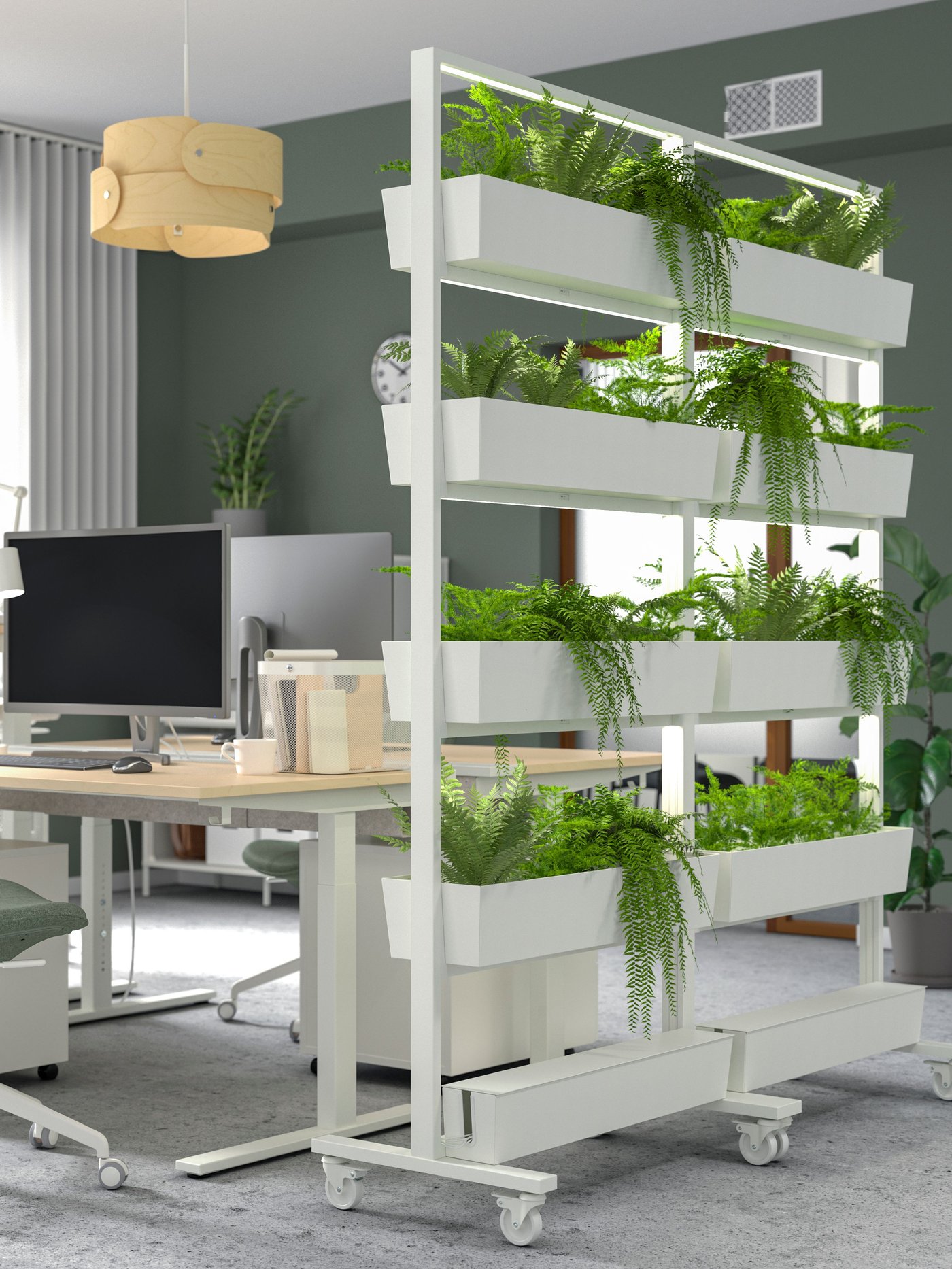 A birch SÖDÅKRA pendant lamp