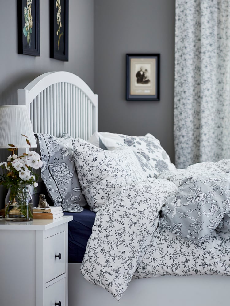 A romantic and floral bedding set for sweet dreams IKEA