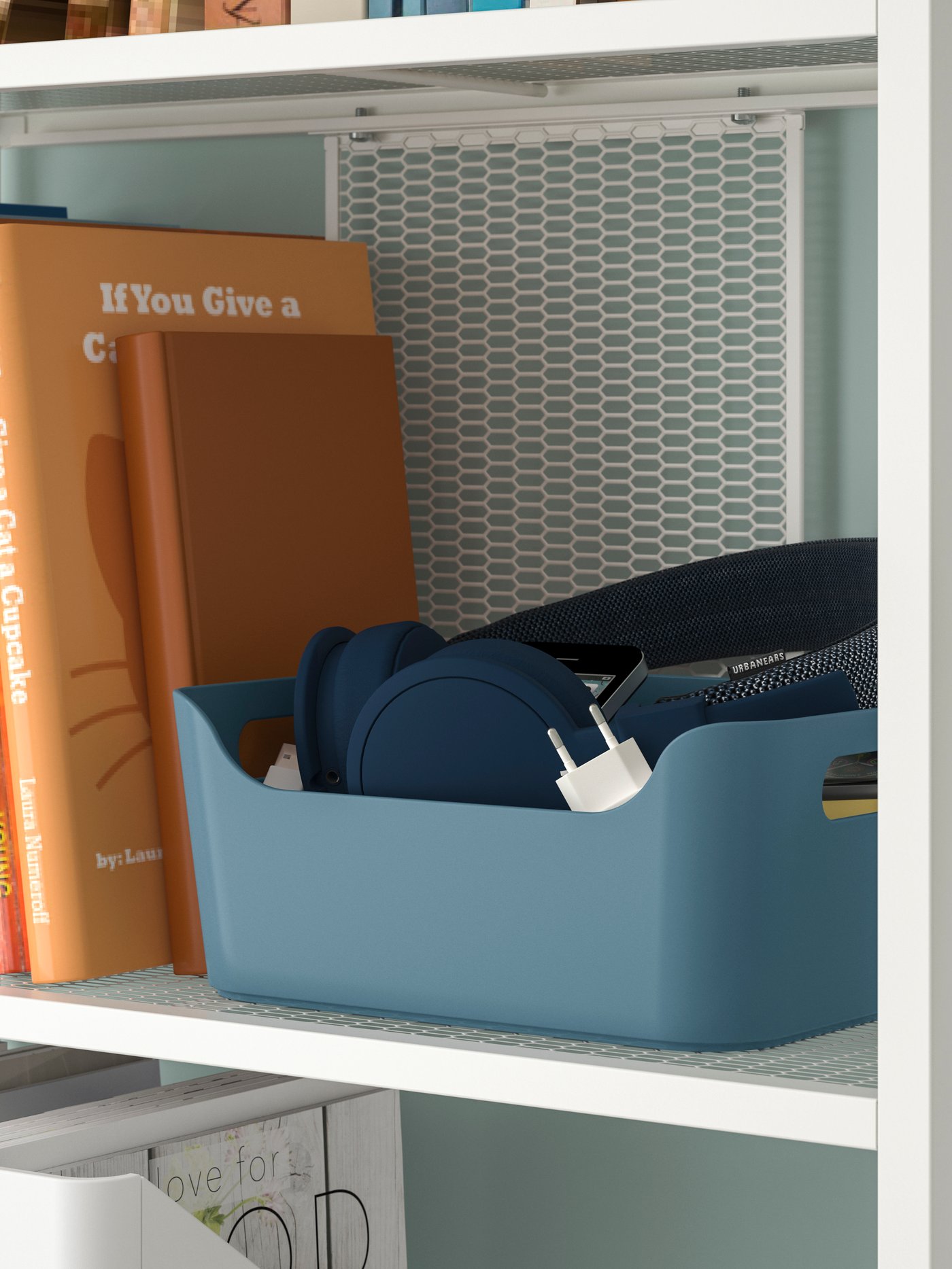 A grey-blue UPPDATERA box