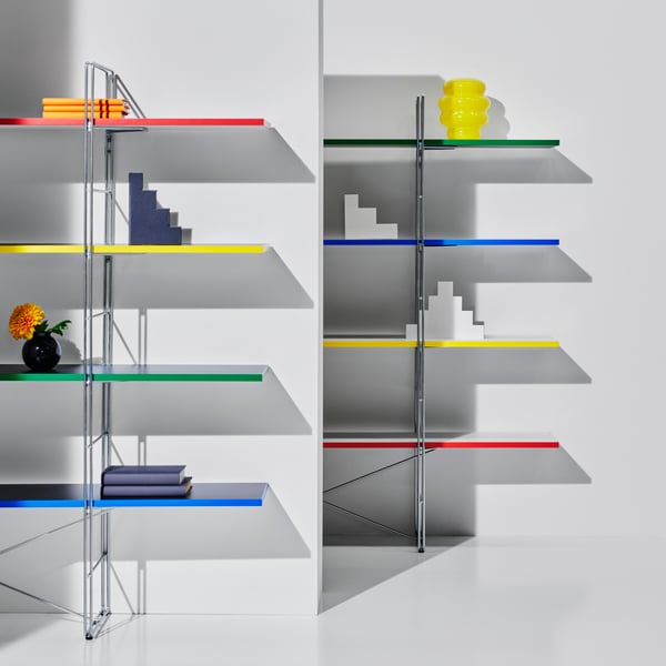 A BYAKORRE open shelving unit