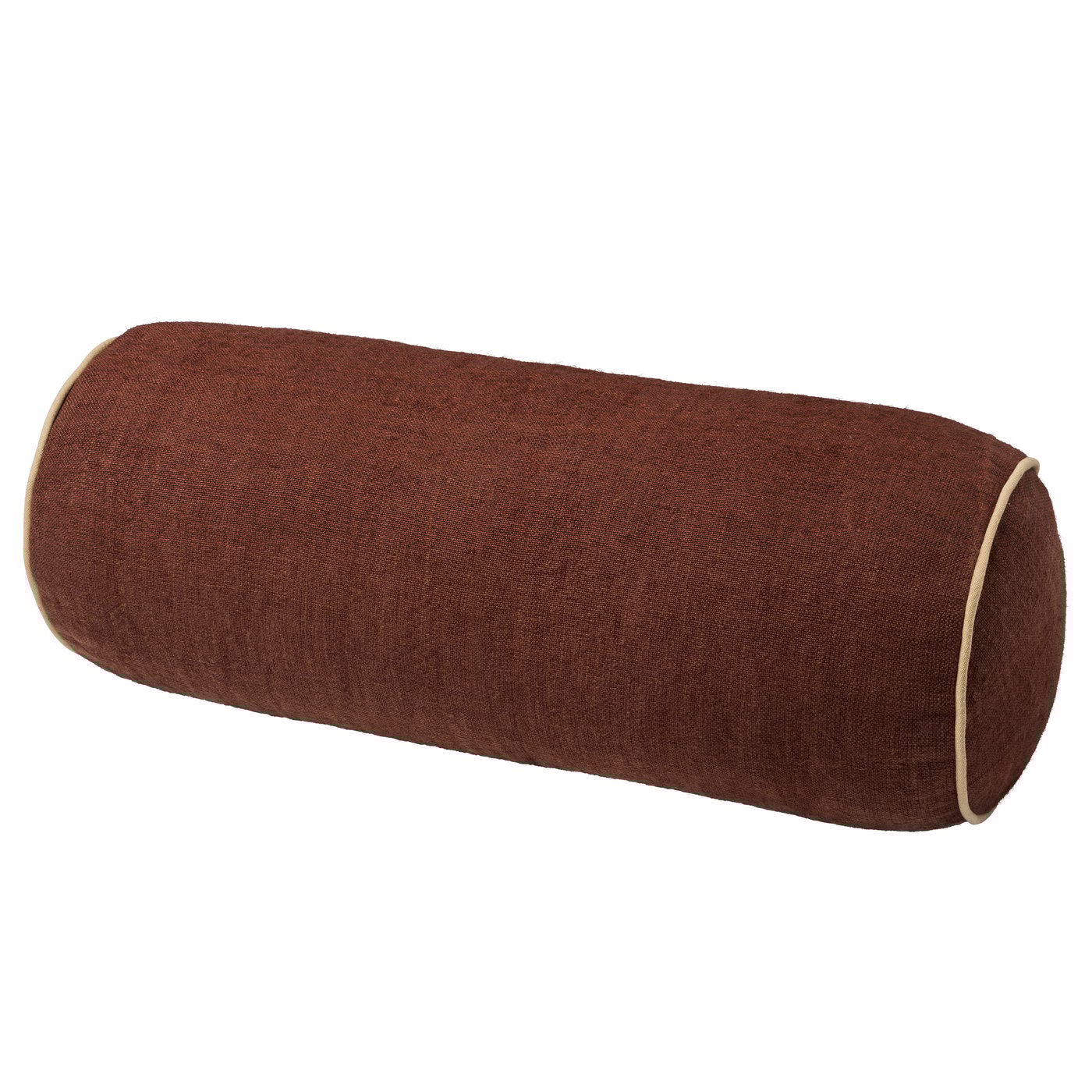 IKEA GOKVÄLLÅ kudde, cylinderformad/brun, 55 cm