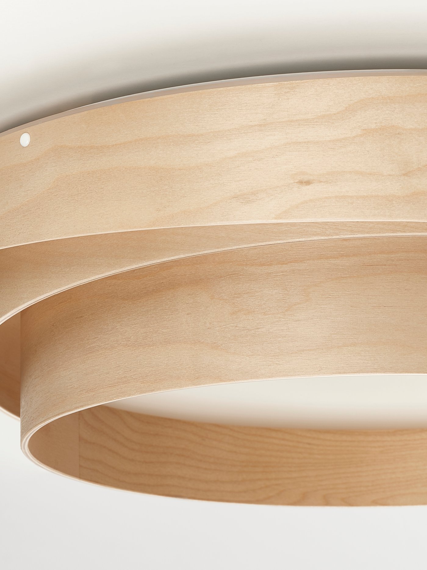 A birch NÖSUND ceiling lamp