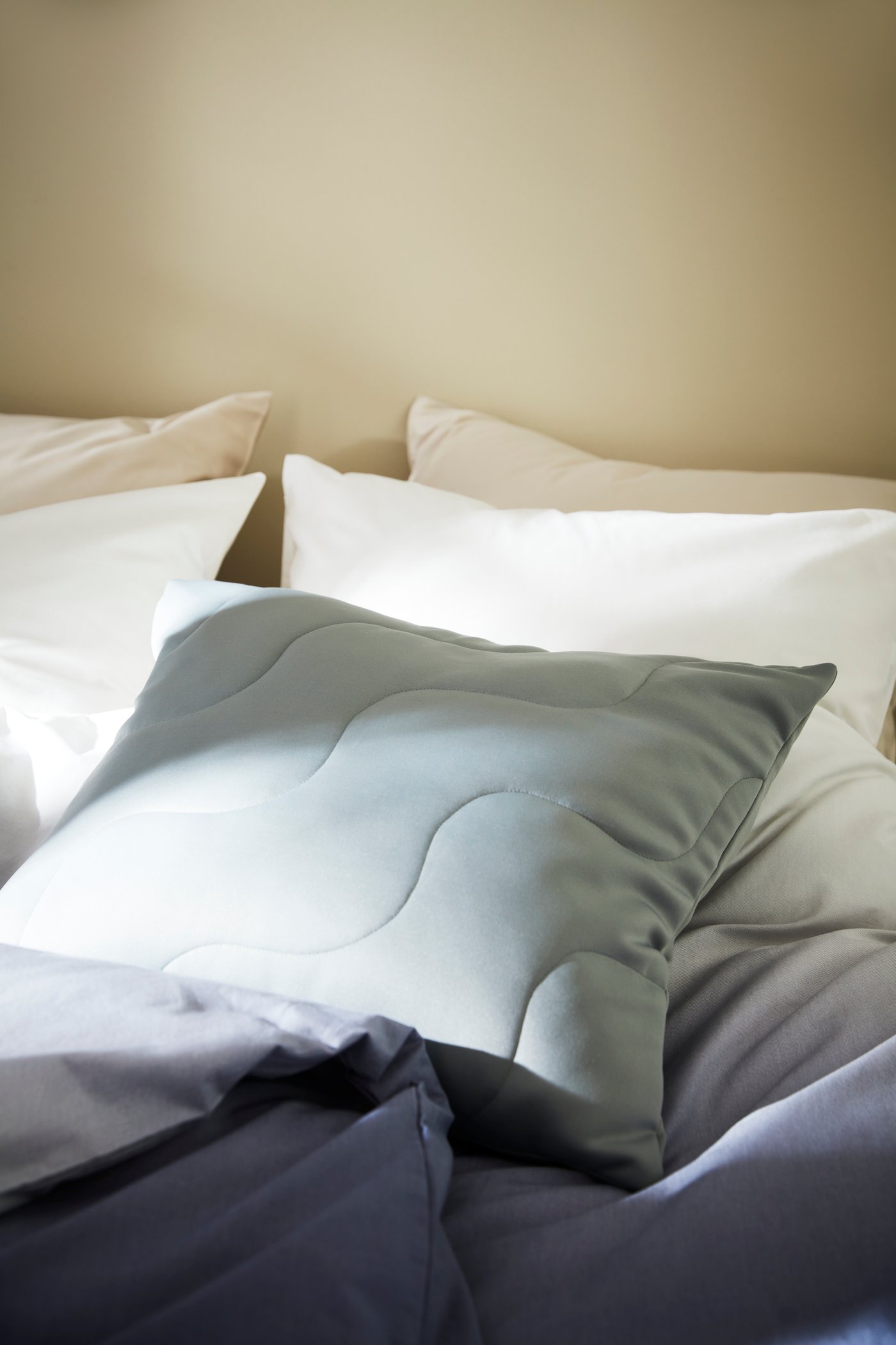 Un coixí blanc DVALA