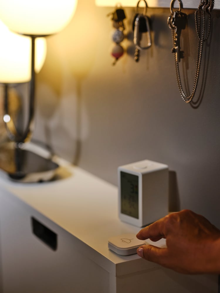 Ideas for a stylish modern hallway storage solution IKEA