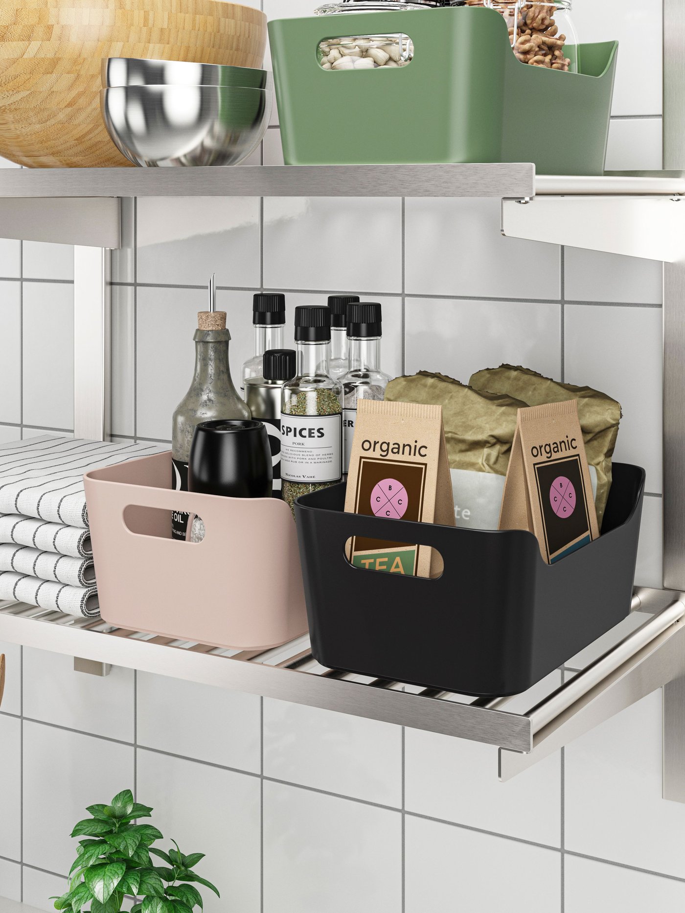 Imagen que lleva a productos de almacenamiento y organización de la serie UPPDATERA.