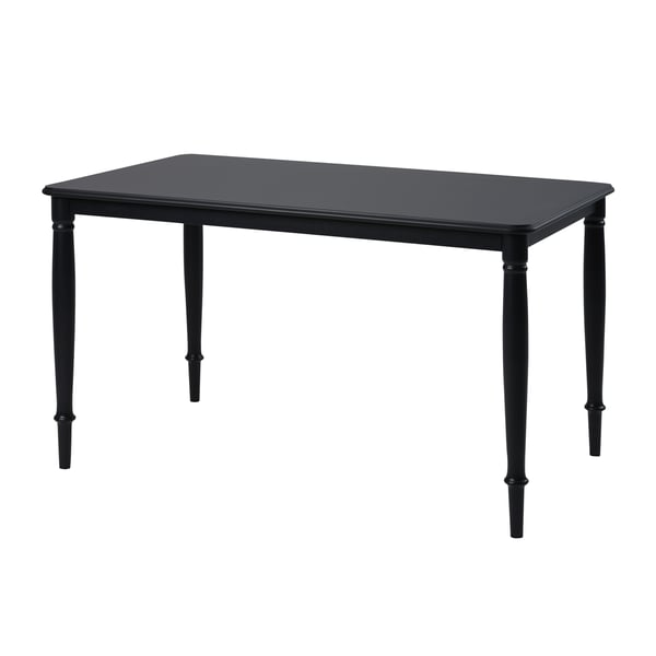 A black DANDERYD dining table